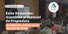 Éxito Destacado: Asamblea presencial de Propiedata en Alejandría Azimut con un Quórum del 84.8%