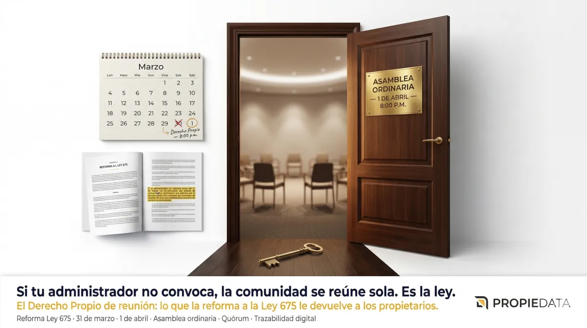 Qué pasa si tu administrador no convoca asamblea en 2026