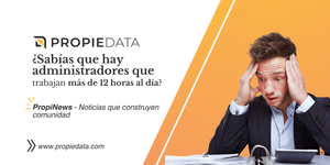 ¿Sabías que hay administradores que trabajan más de 12 horas al día?