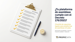 ¿Tu plataforma de asambleas cumple con el Decreto 176/2021?
