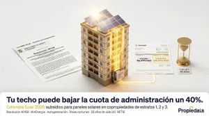 Cómo los paneles solares pueden bajar la cuota de administración de tu edificio