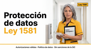 Protección de datos personales en conjuntos: políticas y autorizaciones (Ley 1581)