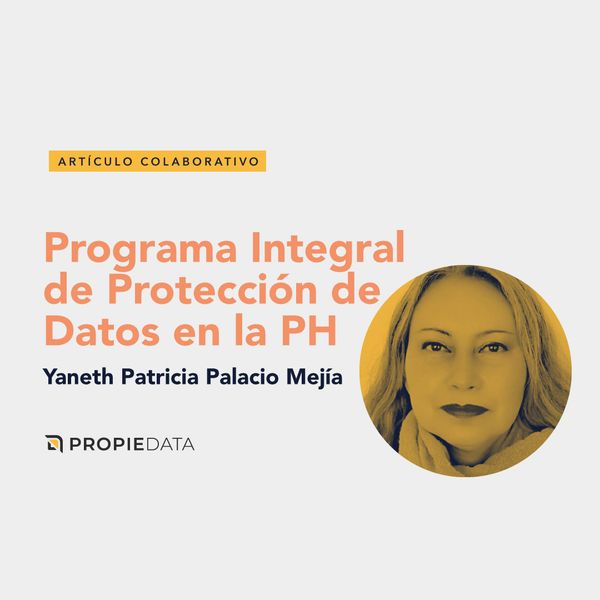 Programa Integral de Protección de Datos en la PH