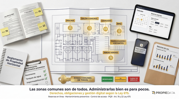 Zonas comunes: Derechos, obligaciones y administración eficiente.
